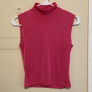 Vintage Morgan Square Hot Pink Tank